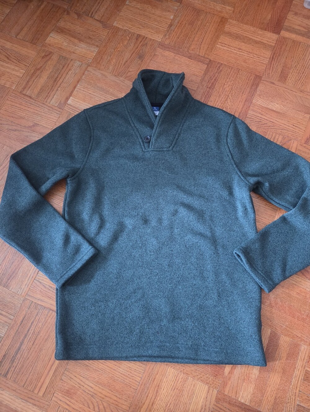 Old Navy Kid's Dark Green Turtleneck Pullover Sweater